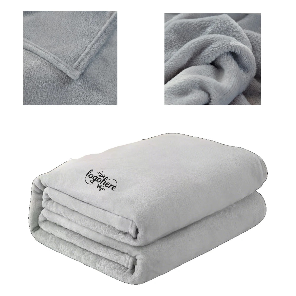 MOQ 20 200GSM Soft Flannel Throw 1