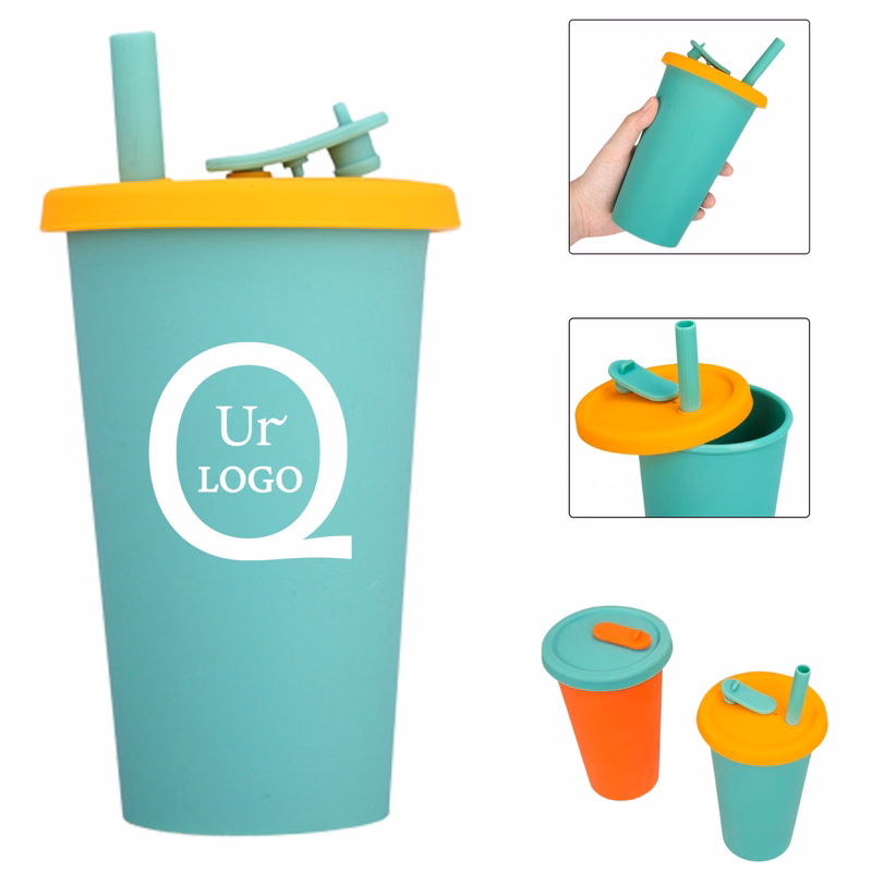12Oz Silicone Kids Straw Cup