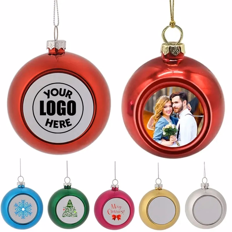 Sublimation Christmas Tree Hanging Balls Ornaments