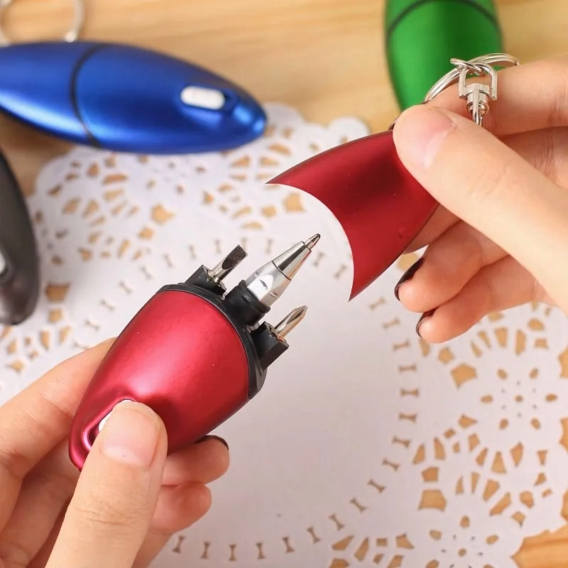 Screwdriver LED Light Ballpoint Pen