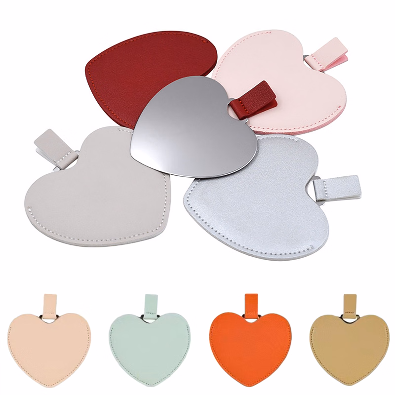 Shatterproof Mirror with PU Leather Cover