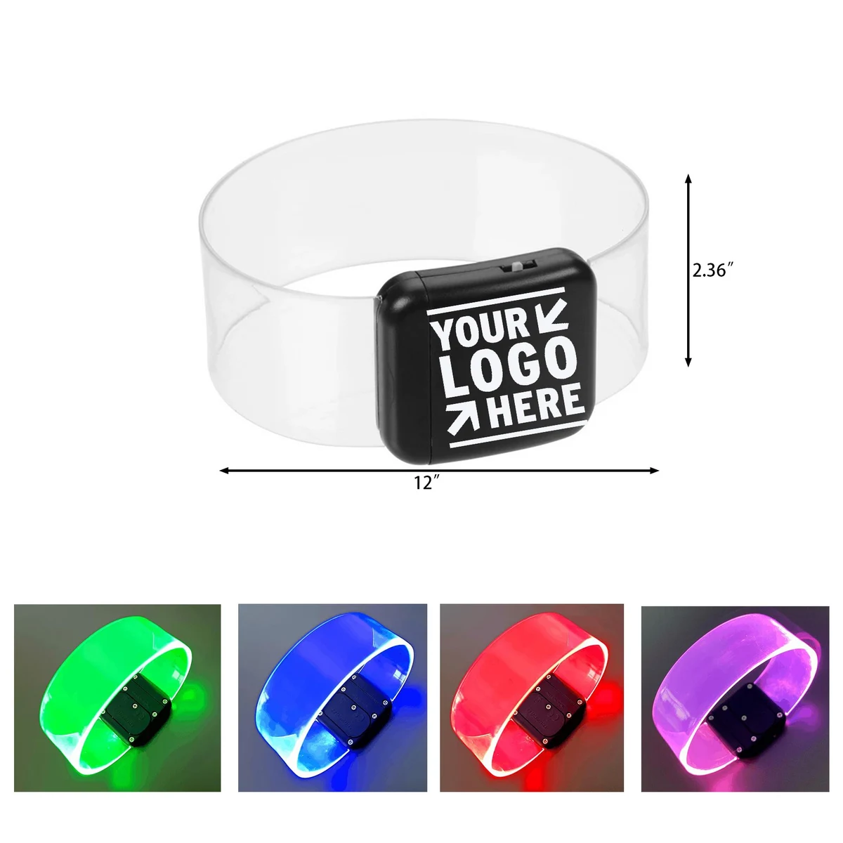 LED Light Up Bracelets with Magnetic 1