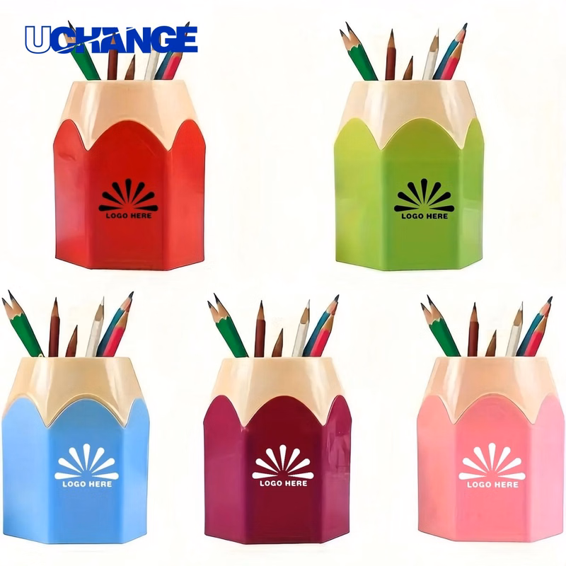 Colorful Pencil Holder Large Capacity Storage Bucket