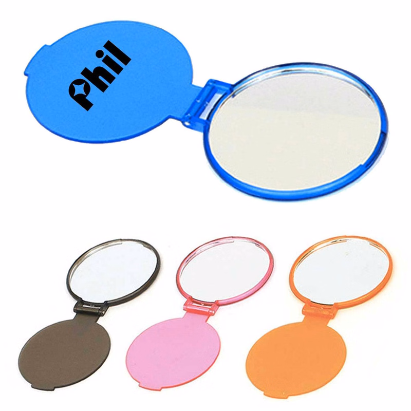 Portable Round One-Way Mirror - Bathroom & Dorm Glass