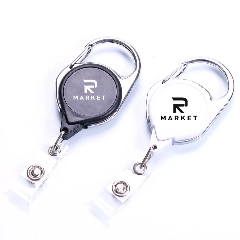 Badge Reel come with a slide-type belt clip 1