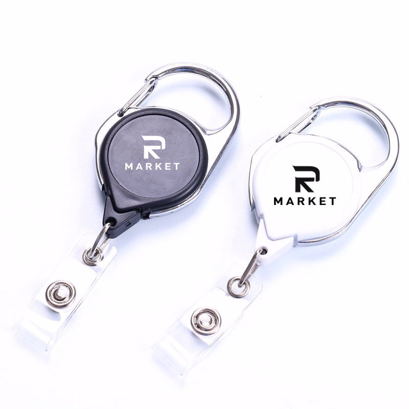 Badge Reel come with a slide-type belt clip