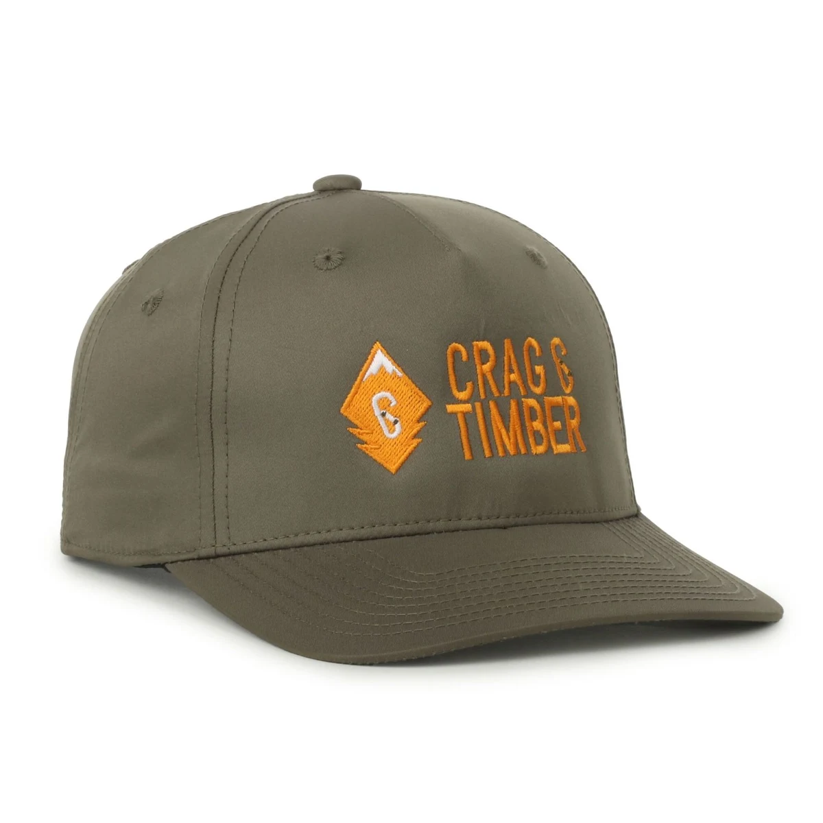 OCflx Recycled 5-Panel Adjustable Solid Back 1