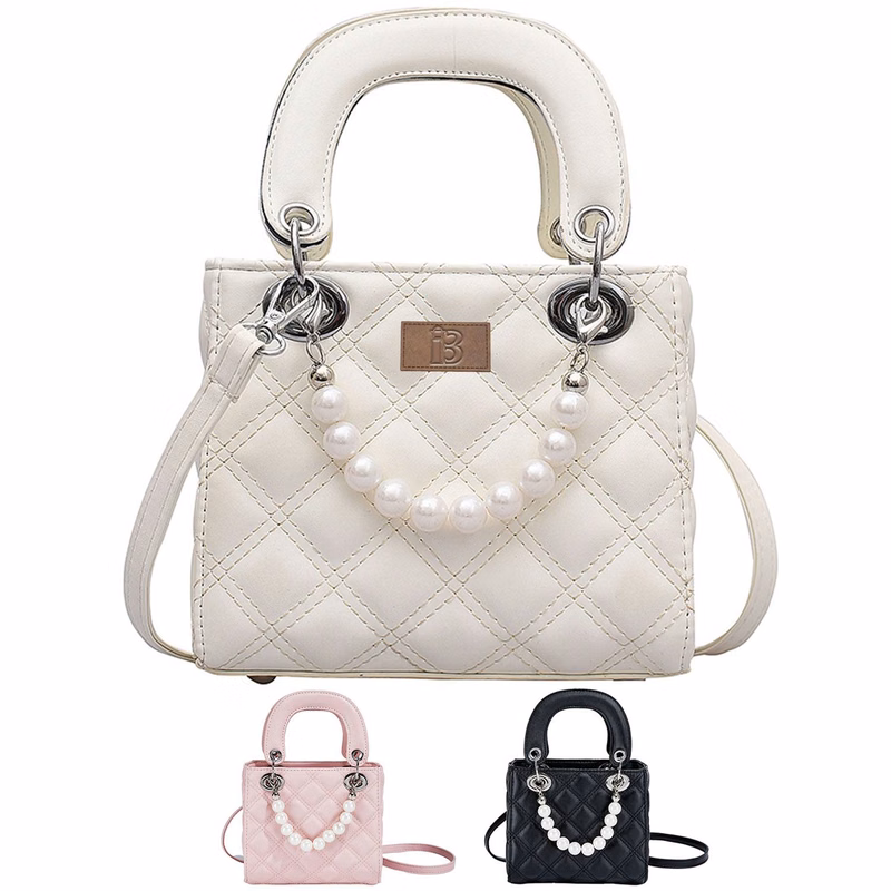 Mini Pearl PU Handbag Cross-body Bag