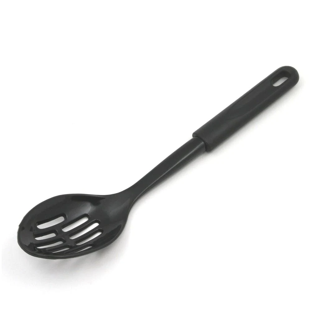 Jumbo Slotted Spoons - Black Nylon 11.5" 1