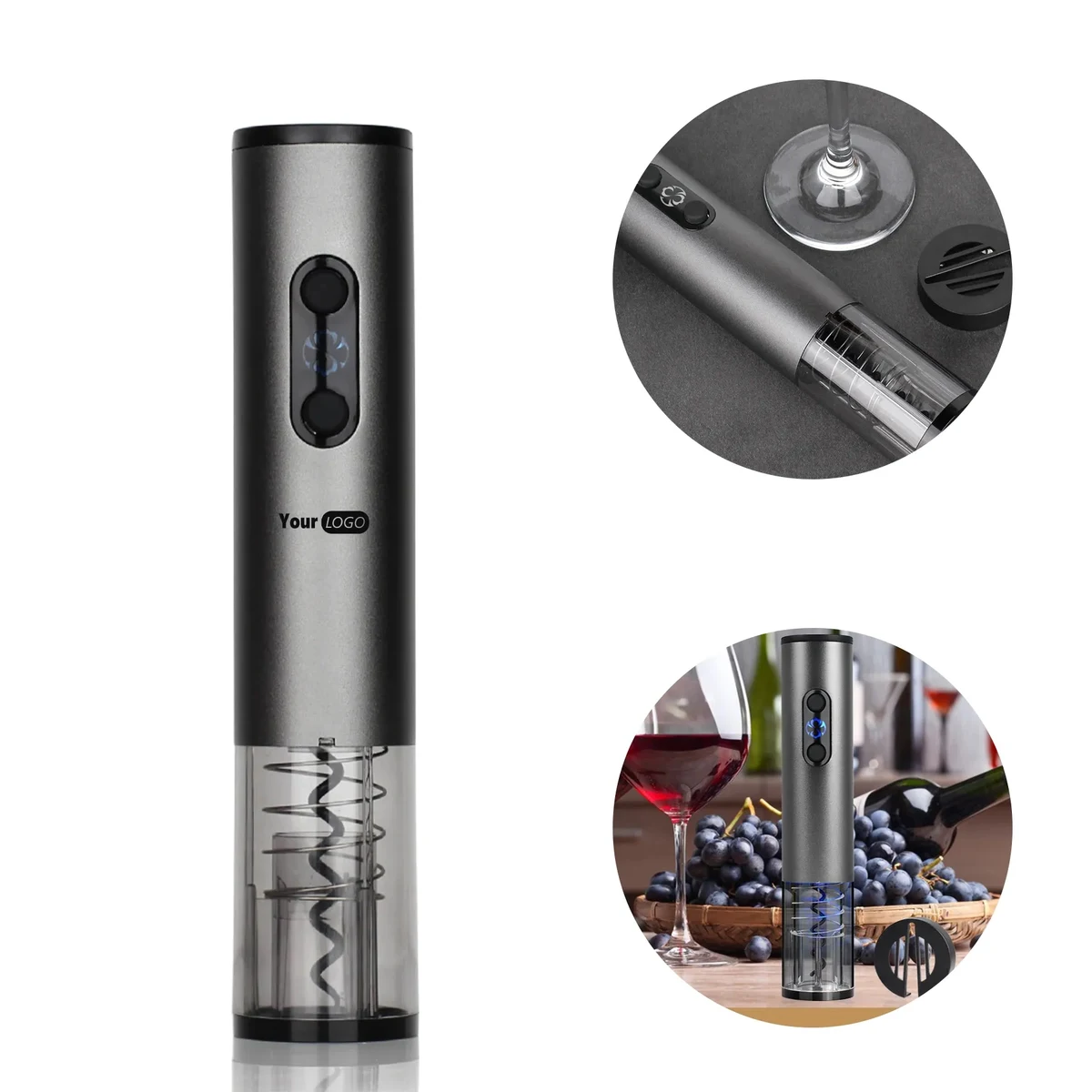 Electric Wine Corkscrew Set 1