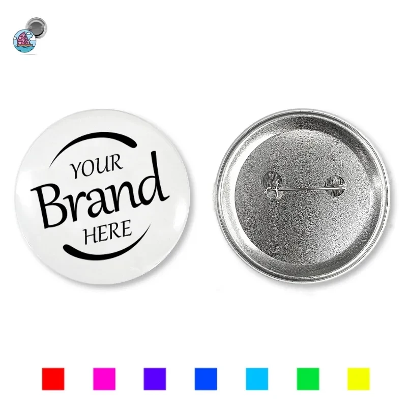 2'' Round Button Full Color With Pin 1