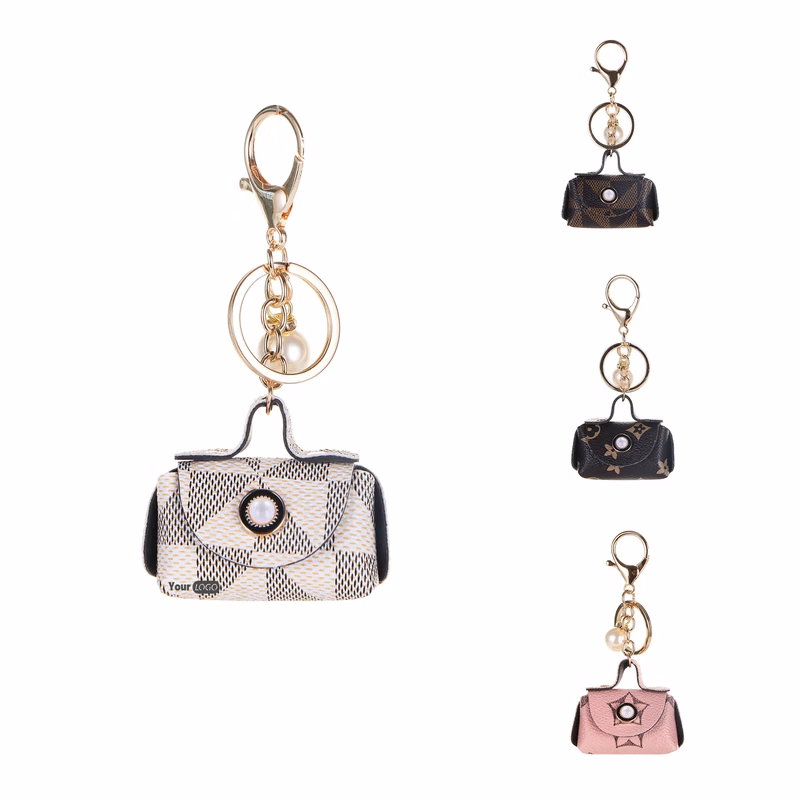 PU Car Key Pendant Aromatherapy Keychain