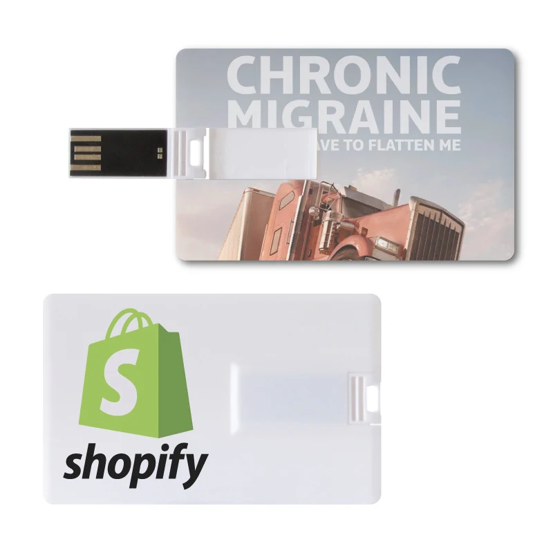 Credit Card USB Flash Drive 2GB 1