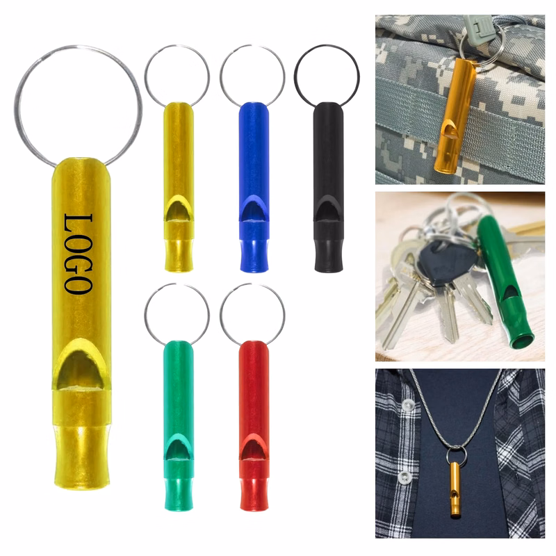 Ultra Lightweight Portable Aluminum Whistle