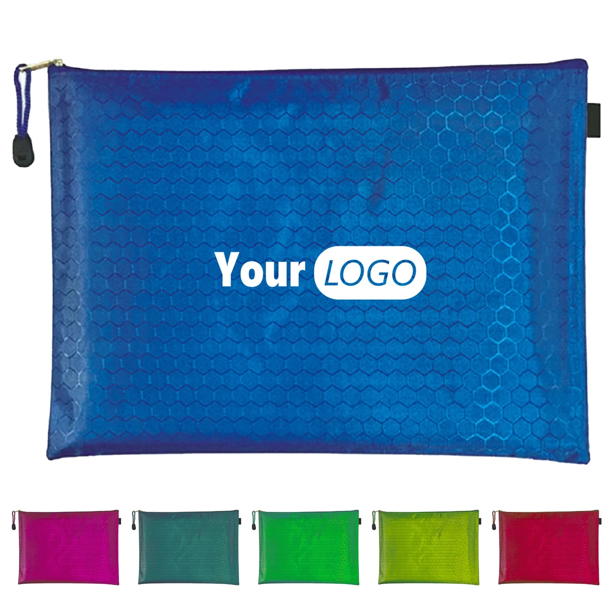 Oxford Stylish And Secure A4 Waterproof File Bag With Zipper (Moq 50) 1
