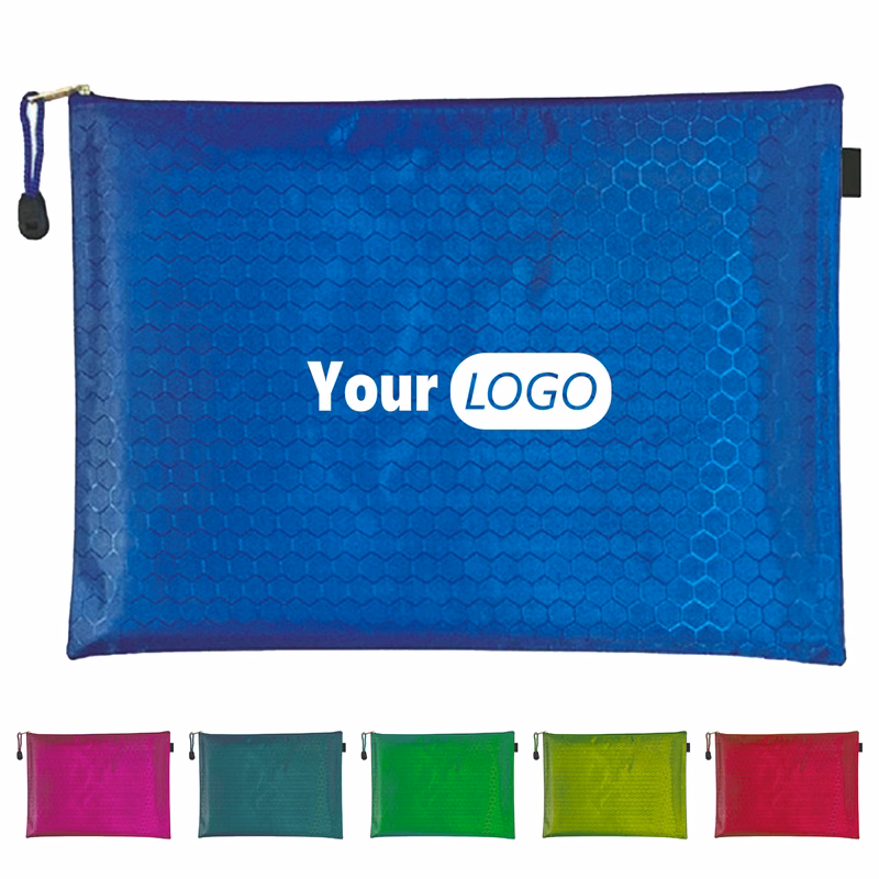 Oxford Stylish And Secure A4 Waterproof File Bag With Zipper (Moq 50)