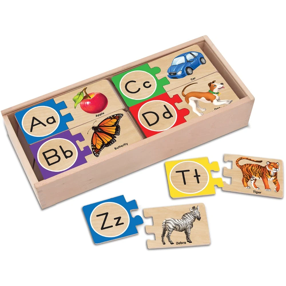 Melissa & Doug Letter Puzzle Sets - 26 Pieces 1