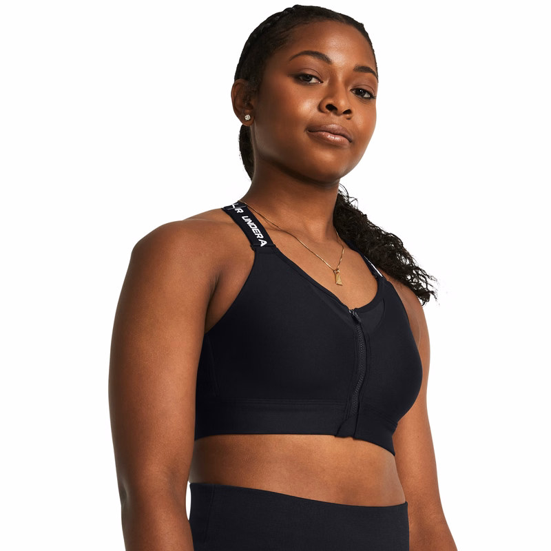 UA Infinity 2.0 High Zip Women's Sports Bra
