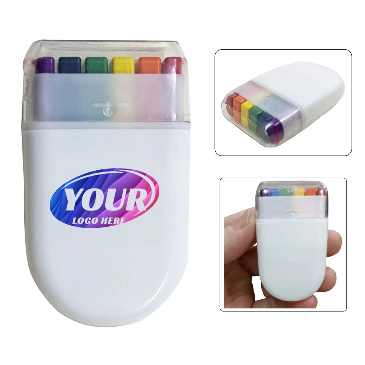 Rainbow Pride Flag Color Crayon Face Paint 1