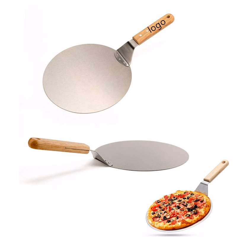 Stainless Steel Pizza Spatula With Wood Handle