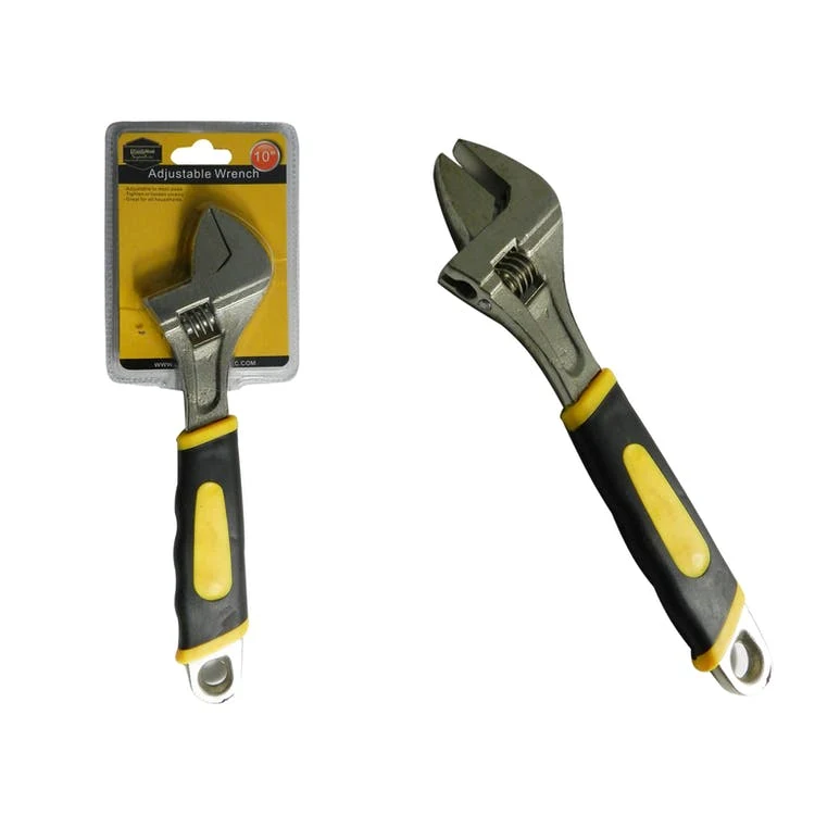 Adjustable Wrench - Plastic & Metal 10" 1