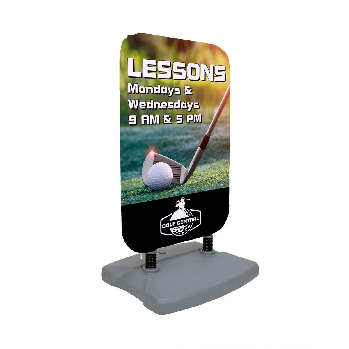 50" EuroFit™ Flex Sign Kit with Ballast Base 1