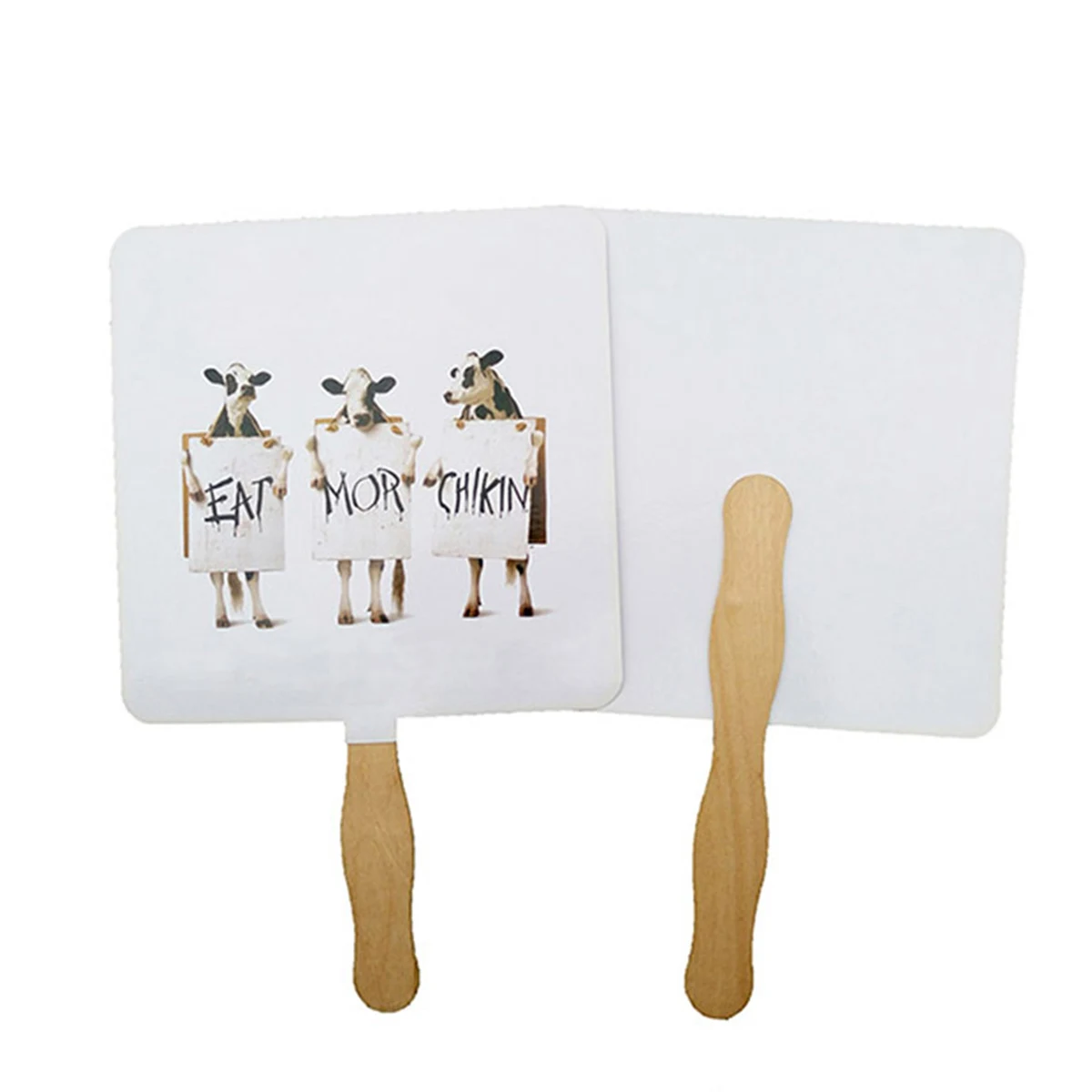 Hand Fan with Wooden Stick 1