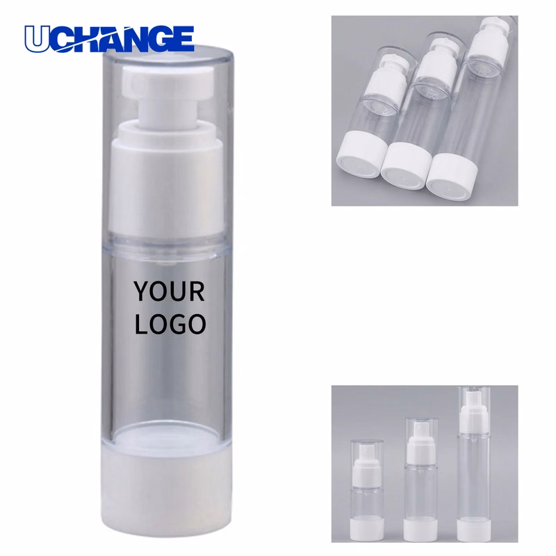 Press Pump Bottle Container PETG for Liquids and Gels