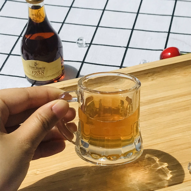 Clear Shot Glasses Mini Mugs