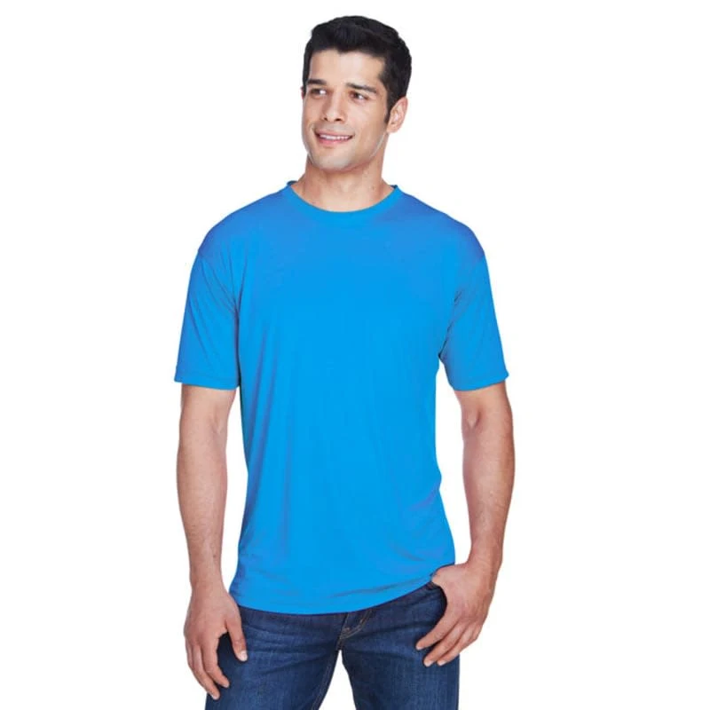 UltraClub Mens Cool & Dry Sport Performance InterlockT-Shirt 1