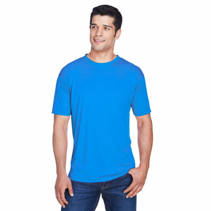 UltraClub Mens Cool & Dry Sport Performance InterlockT-Shirt