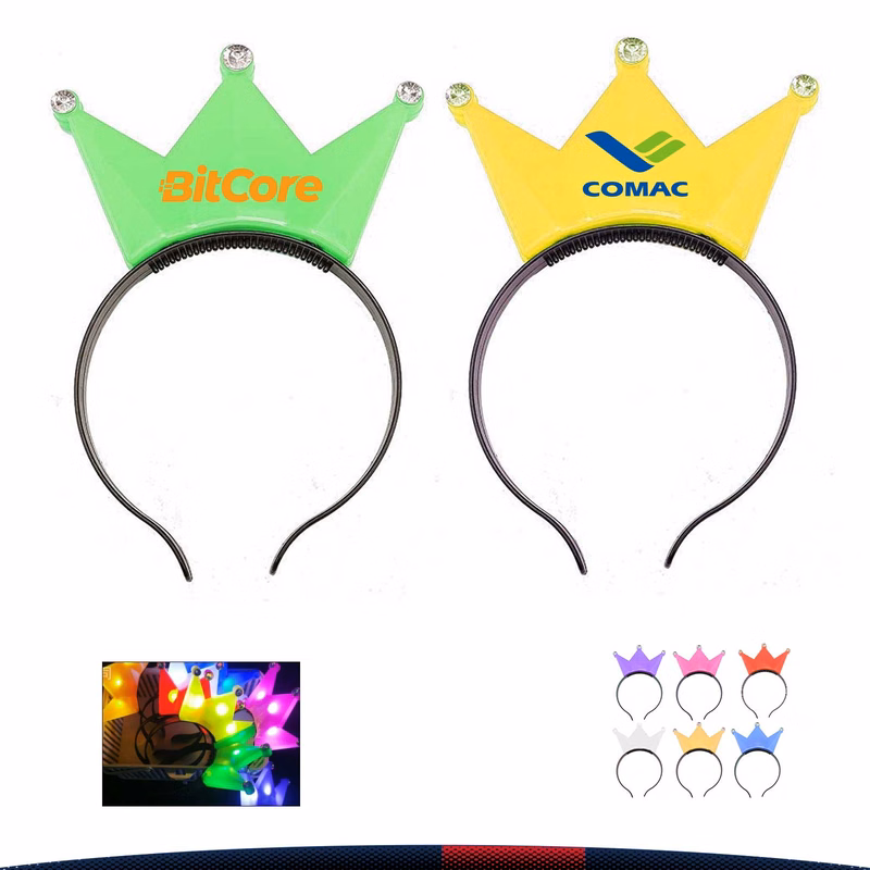 Glowing Crown Headband