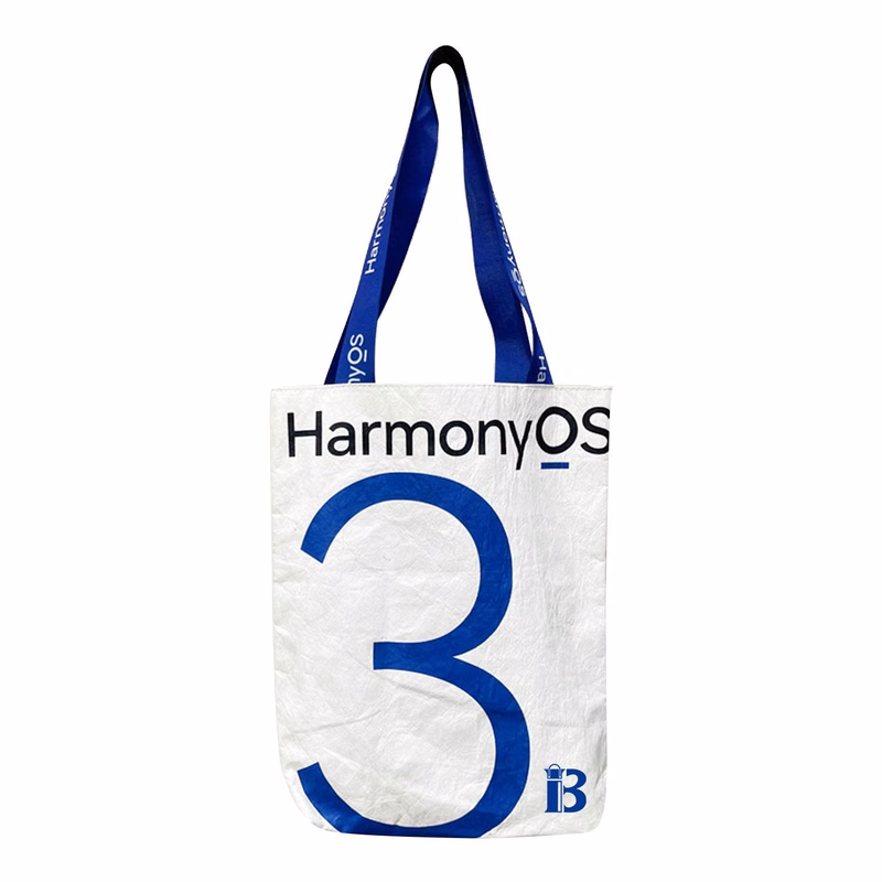Recyclable Tyvek Paper Gift Shopping Tote Bag