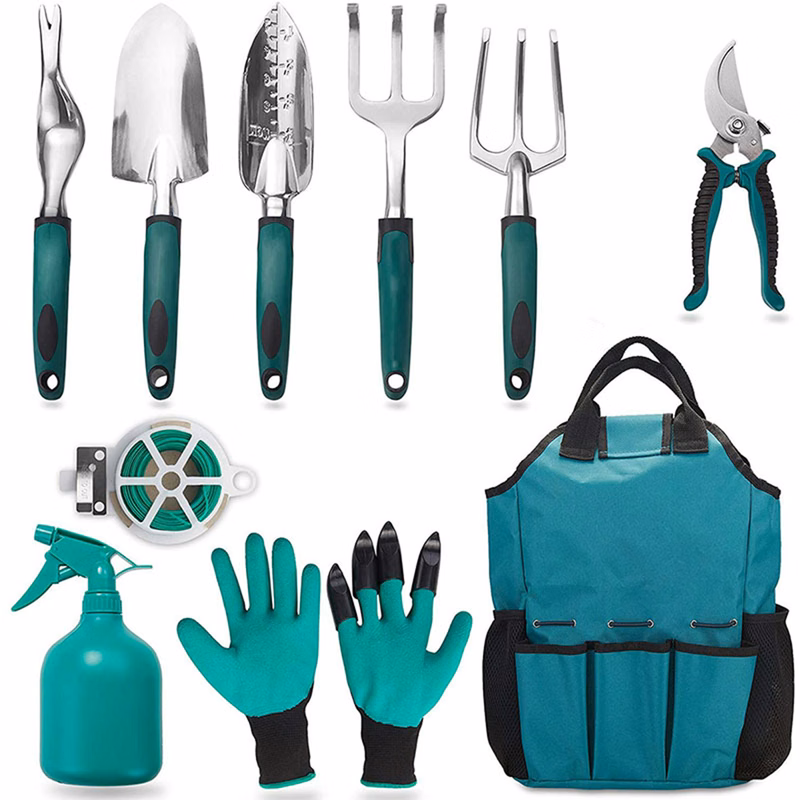 11 Piece Aluminum Alloy Tool Starter Kit with Bag
