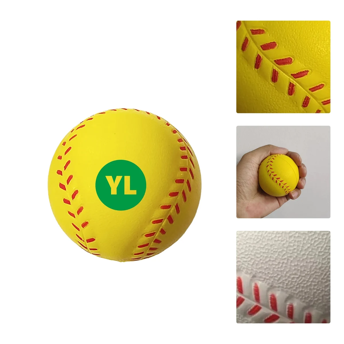 PU Foam Baseball Stress Ball 1