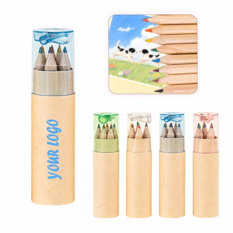 6 Color Colored Pencils Set