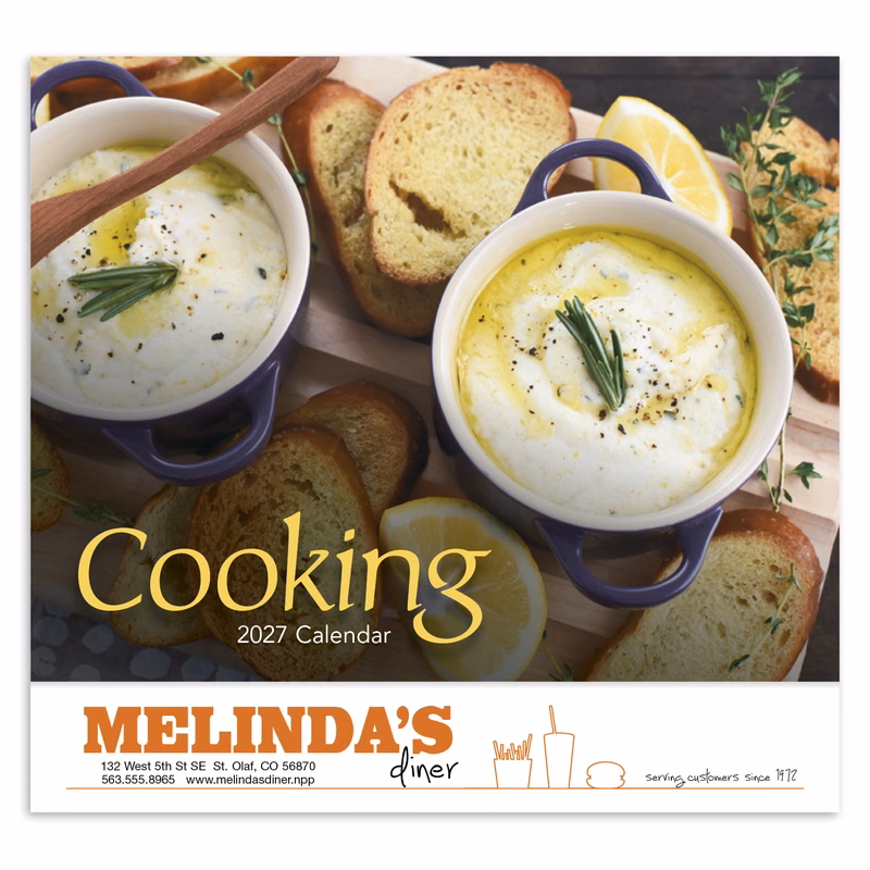 HotLine® Products Cooking Appointment Calendar - Stapled