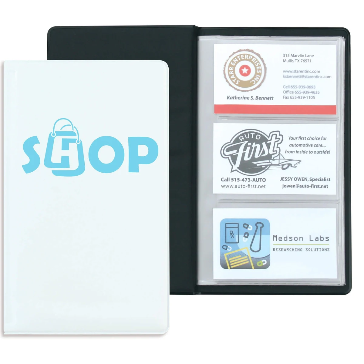Business Card Holder - 72 Cards 1