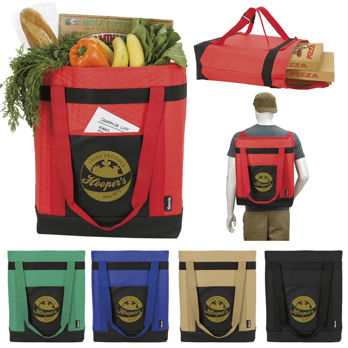 Koozie® Triple-Carry Insulated Tote-Pack Cooler 1