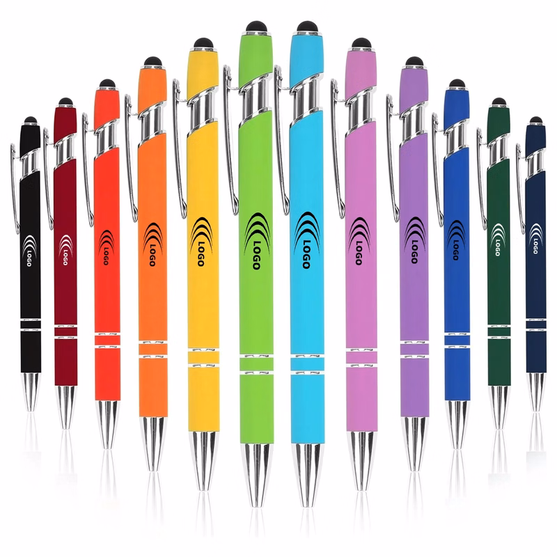 Black Ink Touch Click Metal Pen