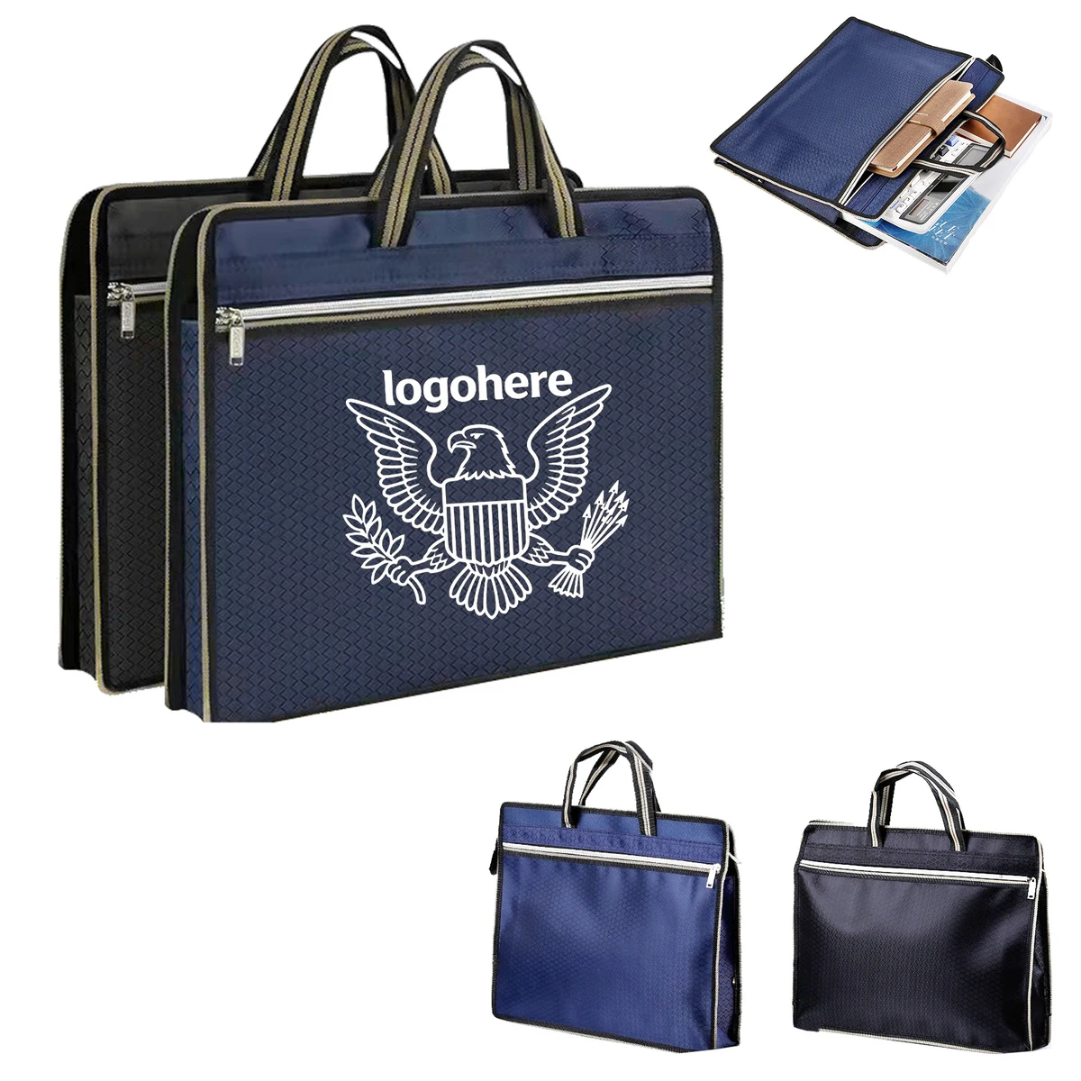 MOQ 5 pcs Business Travel Laptop Briefcase 1