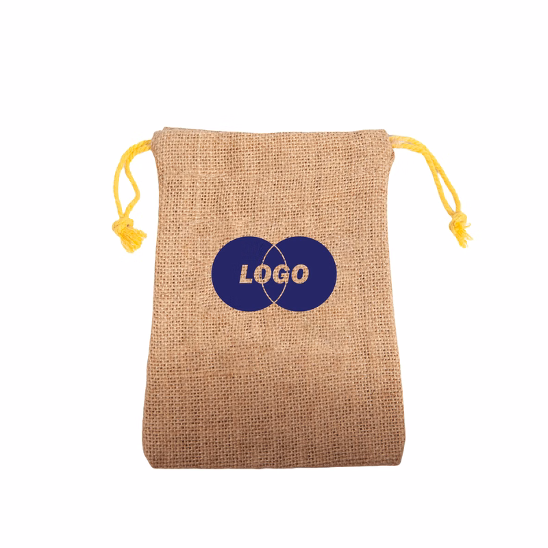 Jute Drawstring Bag