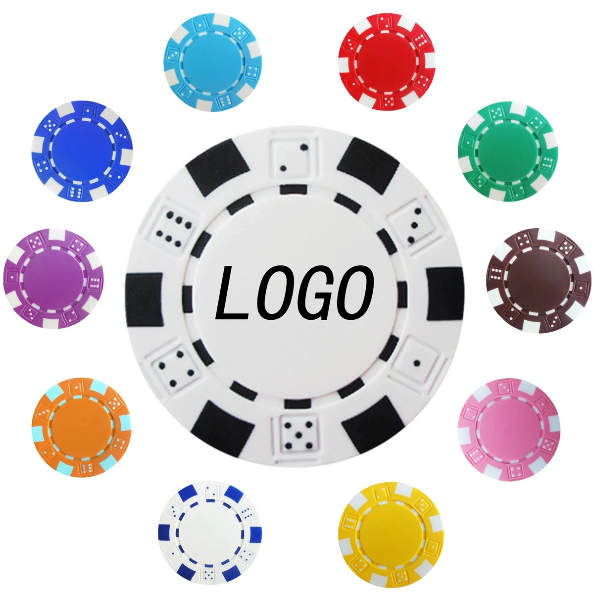 Professional Poker Chip for Casino Games 1