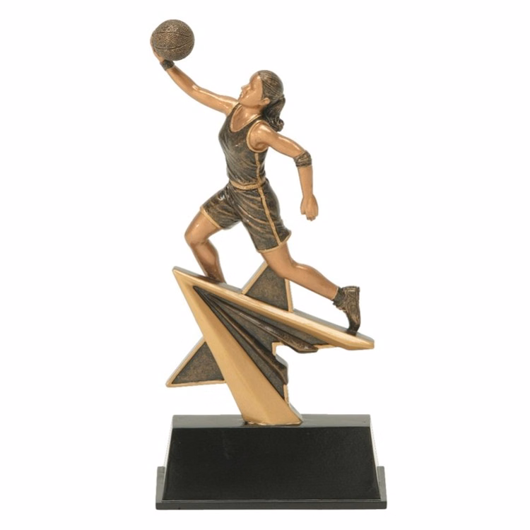 Basketball-Female Star Power Resin Figure