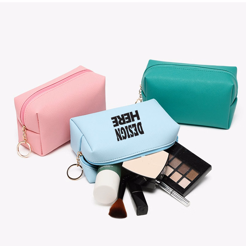 Customizable Waterproof PU Makeup Bag