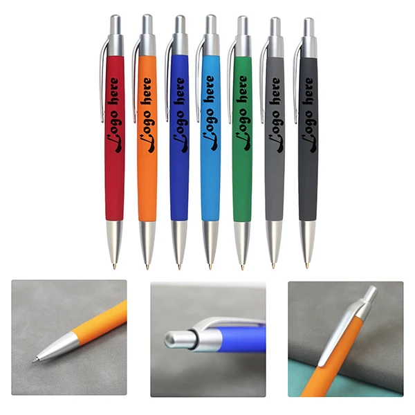 MOQ50 Custom Plastic Ballpoint Pens For Promotions 1