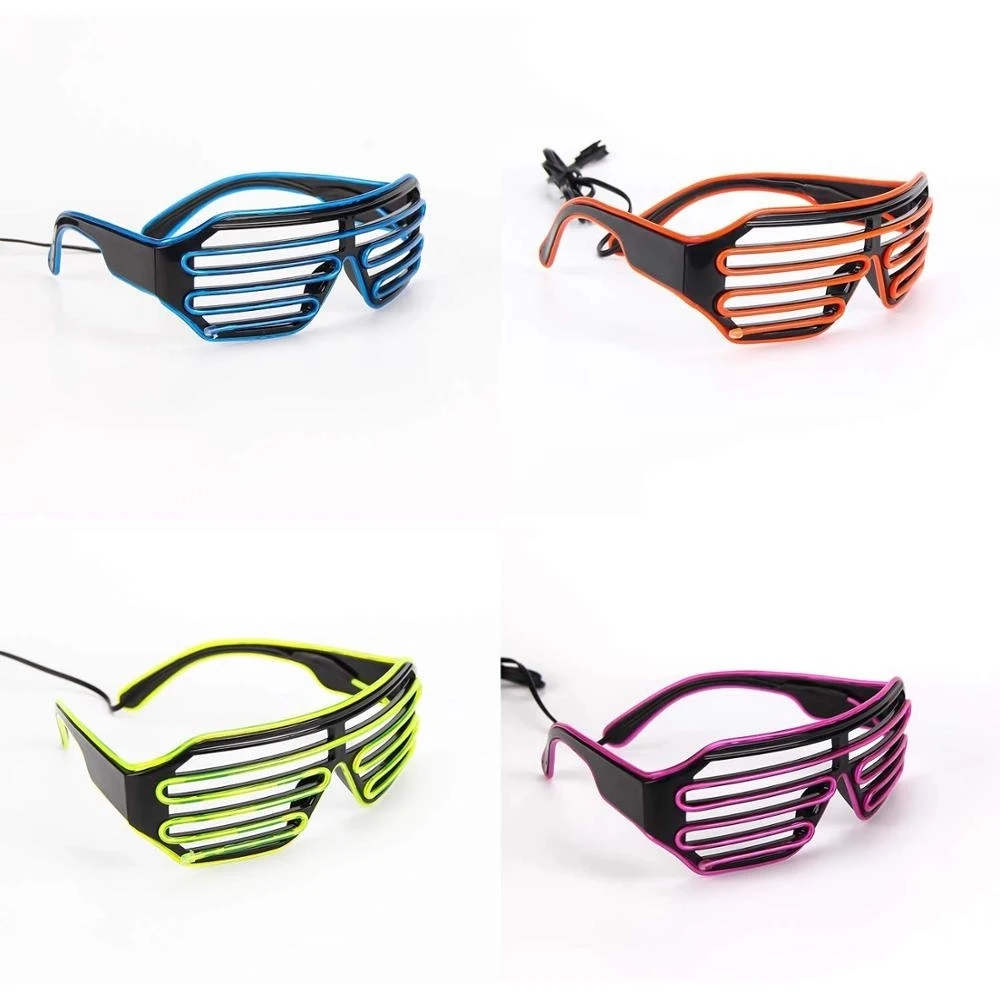 LED Neon Luminous Glasses Eyewear 1