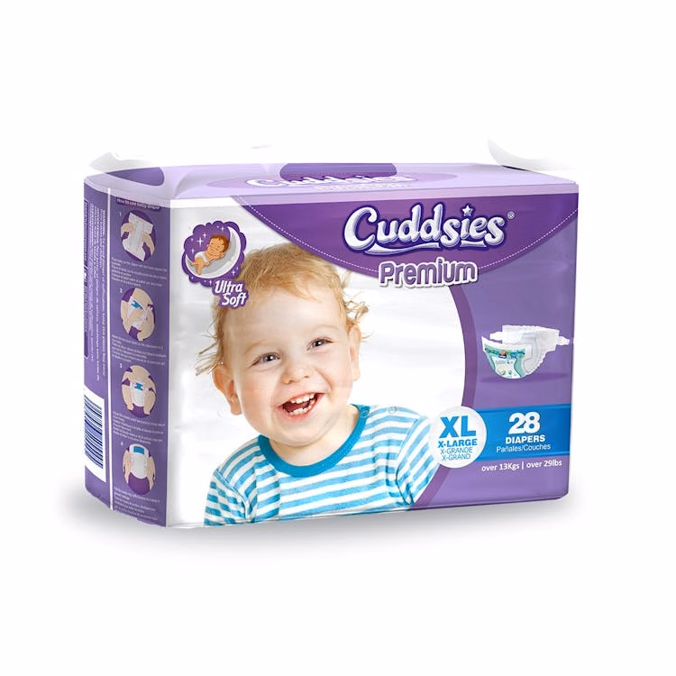 Premium Ultra Soft Diapers - X-Large Over 29 lbs.