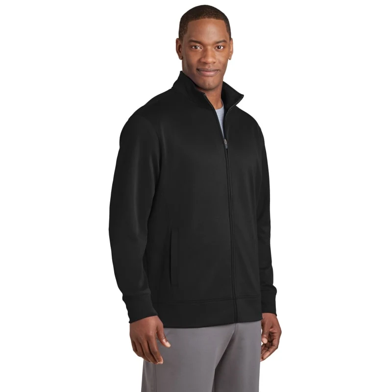 Sport-Tek Sport-Wick Fleece Full-Zip Jacket. 1