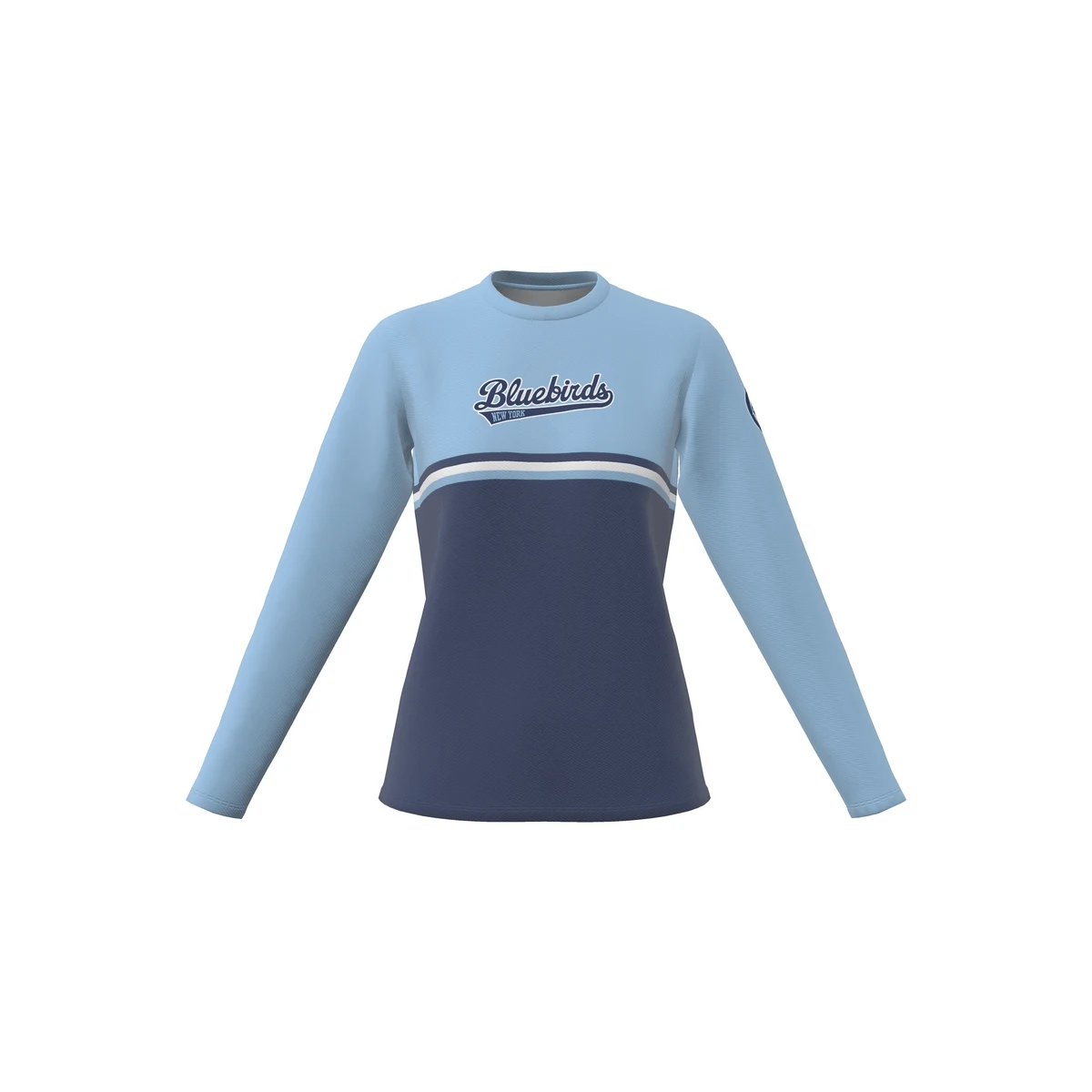 Women's Blitz Long Sleeve Crew Neck T-Shirt - Dynapin 1